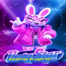 plataforma de jogos bet777